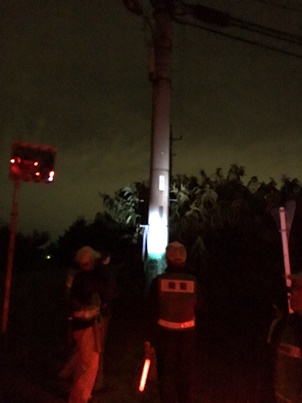 電灯の確認