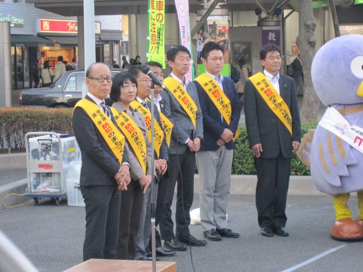 議連キャンペーンの様子1