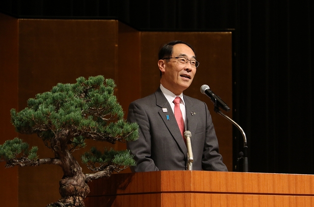 令和2年仕事始めの式の様子