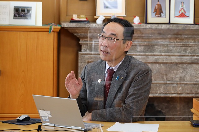 埼玉県立大学学生との意見交換の様子2