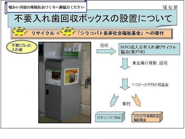 入れ歯リサイクル