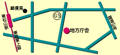 東松山県税事務所の地図