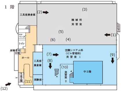 1階平面図