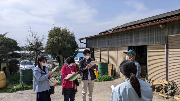 取材の様子