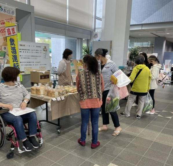 屋内会場の様子