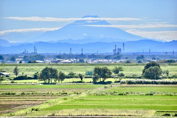 佳作（埼玉の大空を統べる日本最高峰）