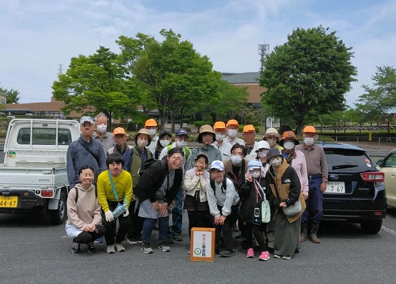 春の里山散策参加者