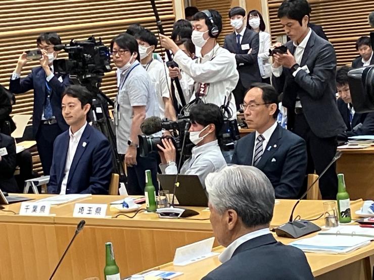 令和5年度定例第1回（春）関東地方知事会議に参加する知事1