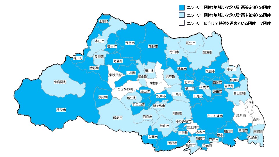 エントリー状況の地図202509