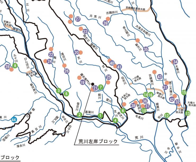 排水機場地図右下