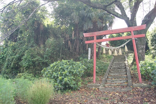 旧中山道沿い鳥居