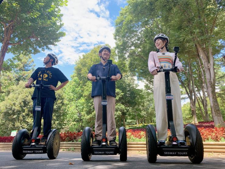 武蔵丘陵森林公園でセグウェイツアー