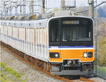 東武鉄道東武東上本線電車の写真