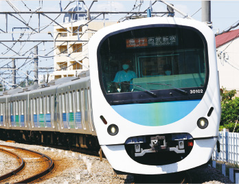 西武鉄道西武新宿線電車の写真