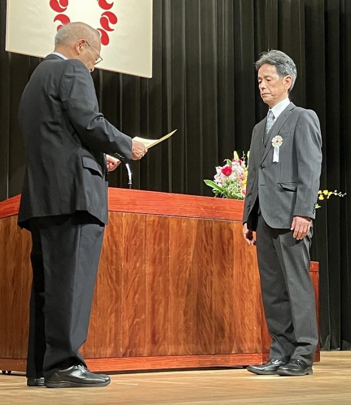 埼玉県薬事団体連合会会長表彰（薬事功労）・山口様