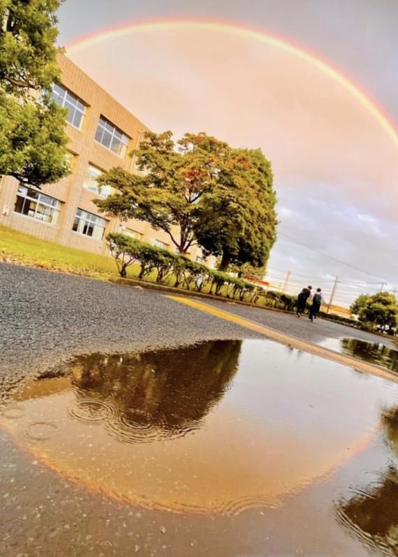 写真：雨上がりの希望～虹のご縁～