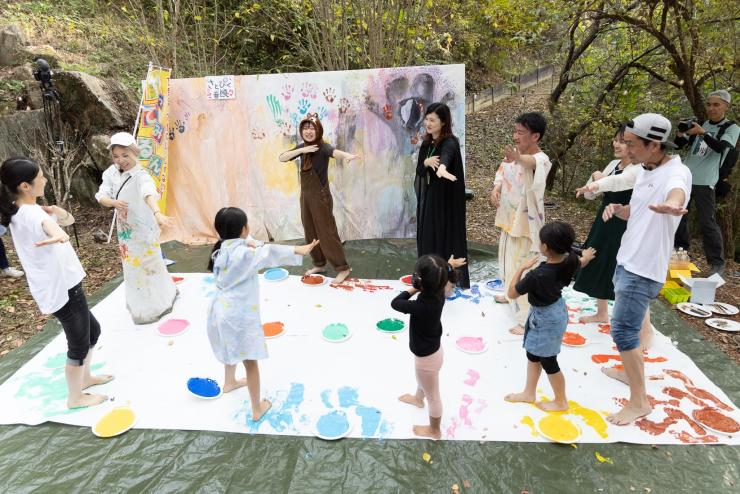 里山アートピックの様子