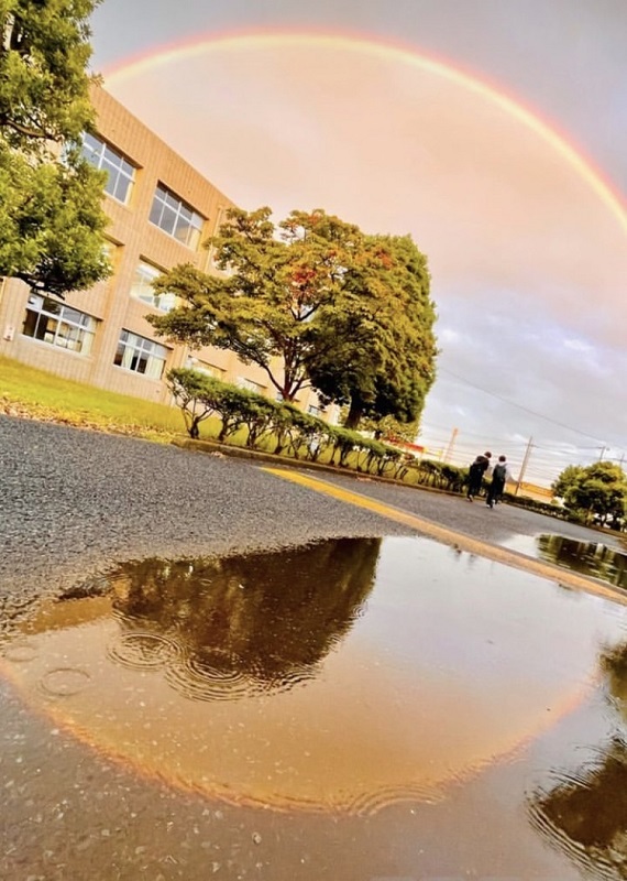 写真：雨あがりの希望～虹のご縁～