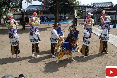 桑崎の獅子舞