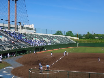 川越東高校応援席