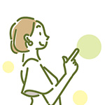 女性のイラスト