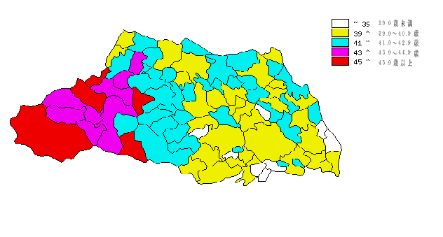 地図グラフ