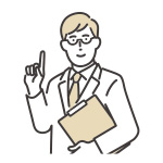 男性医師のイラスト