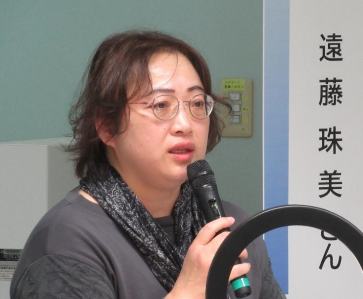 修了生遠藤さんの様子