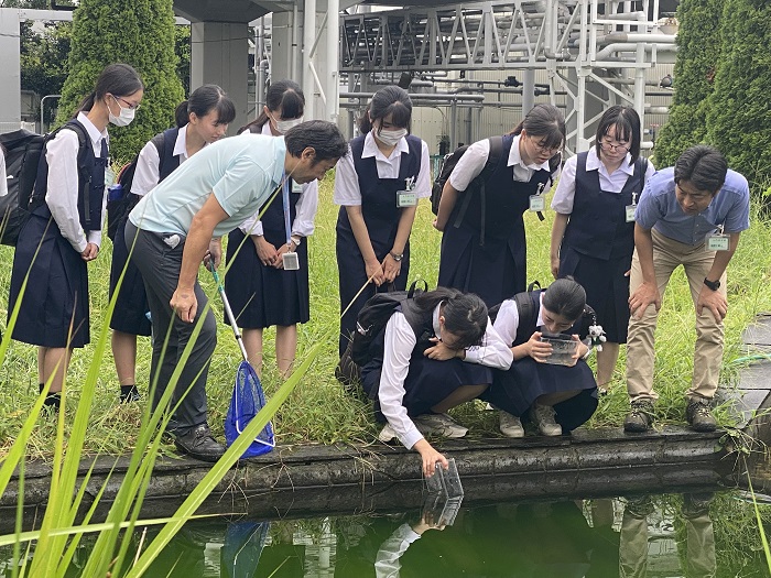 活動部門受賞団体（埼玉県立川越女子高等学校 生物部）