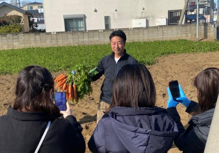 広報用に相澤氏を撮影