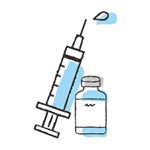 ワクチンのイラスト