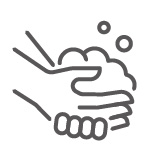 手を洗うイラスト
