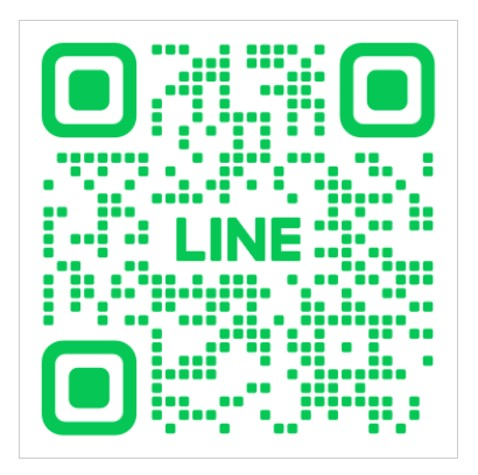 公式LINEの2次元バーコード