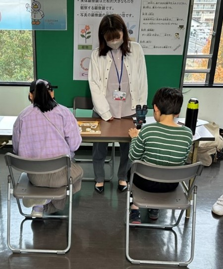 R6県庁オープンデー 顕微鏡観察