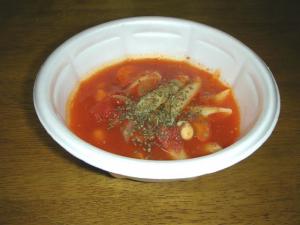 コンビーフのトマトスープ煮