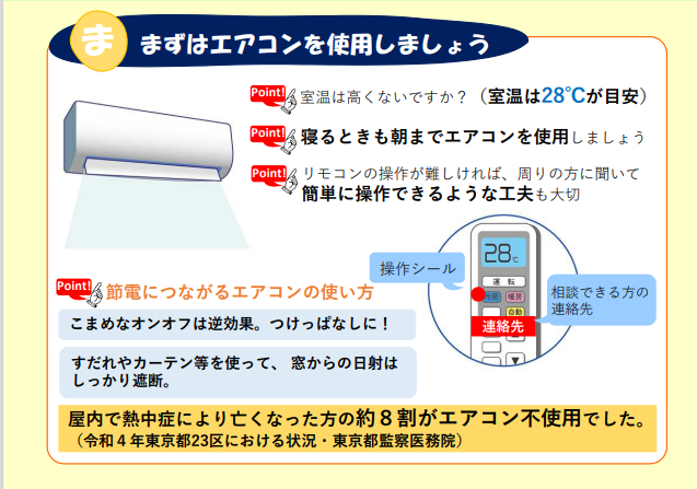熱中症予防合言葉