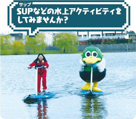 SUP（サップ）などの水上アクティビティをしてみませんか？