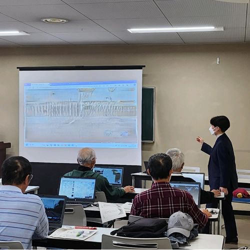 情報の探しかた講座の様子