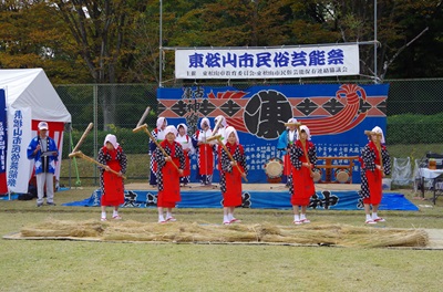画像：麦打ち唄
