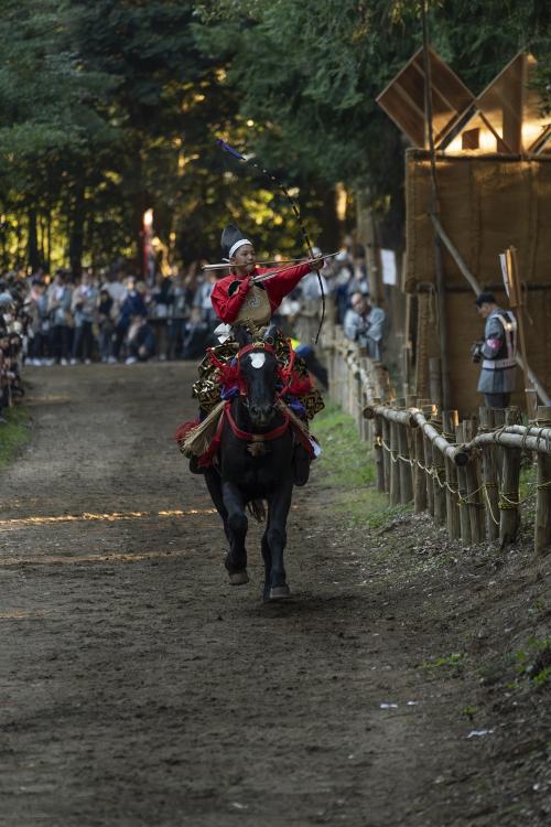 画像：出雲伊波比神社のやぶさめ