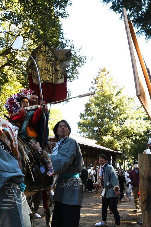 画像：出雲伊波比神社のやぶさめ