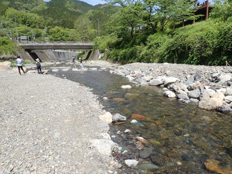 芦ヶ久保地域の河川の写真