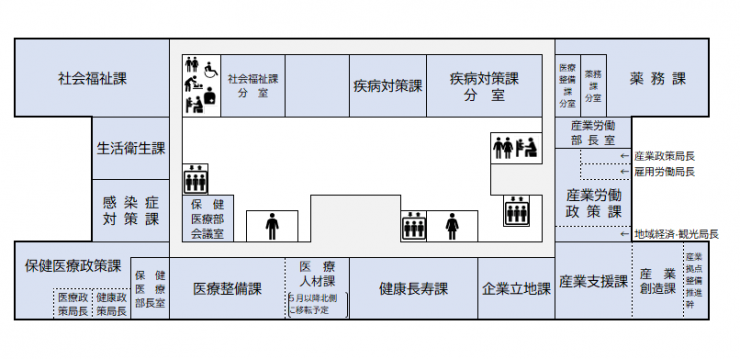 4階フロア図