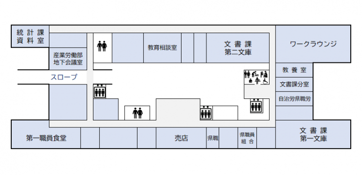 地下1階フロア図