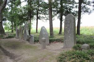 明秋神社の石碑