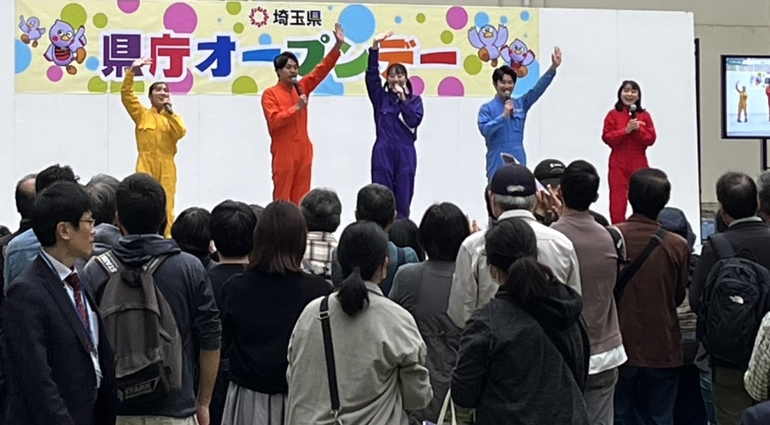 いまたまの公開収録でのステージと客席