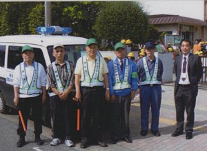 大袋地区地域防犯連絡会の皆さん