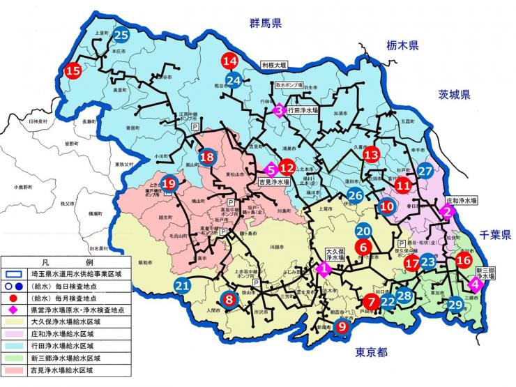 埼玉県営水道管路図