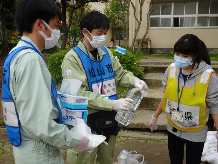 保健師の活動状況の写真